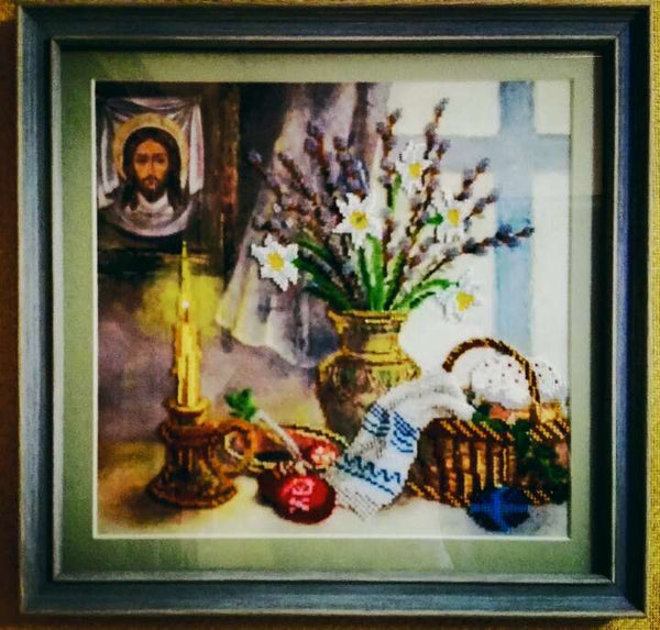 Canvas for bead embroidery
