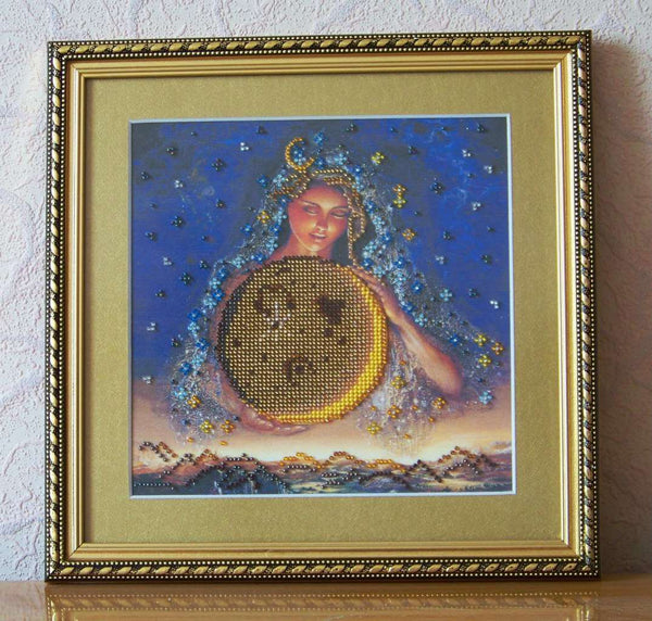 Canvas for bead embroidery