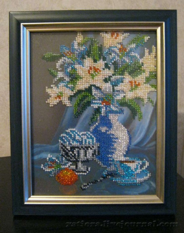 Canvas for bead embroidery