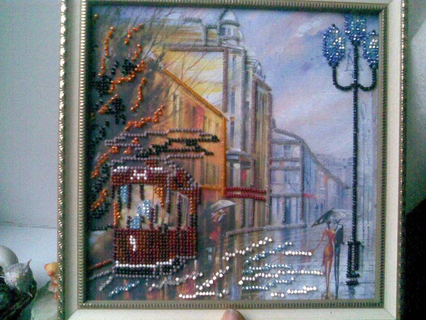 Canvas for bead embroidery