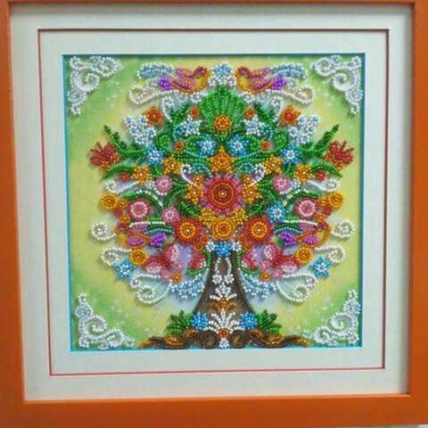 Canvas for bead embroidery