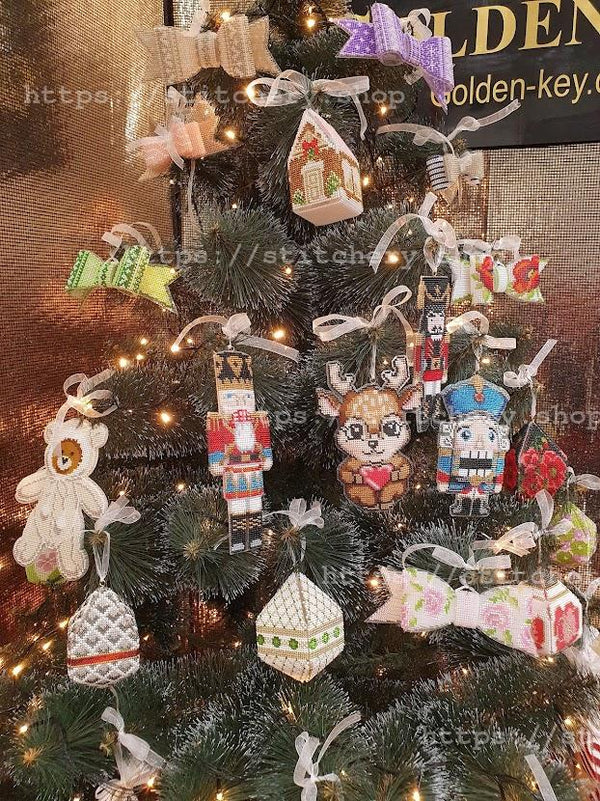 3D Christmas tree toy