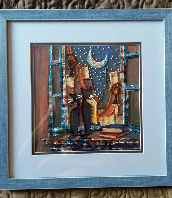 Canvas for bead embroidery