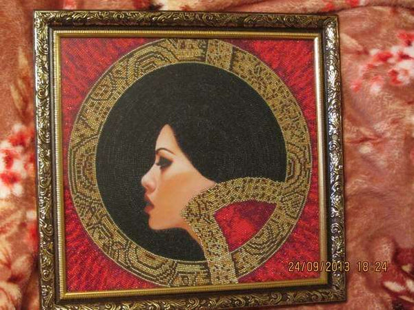 DIY Bead Embroidery Kit