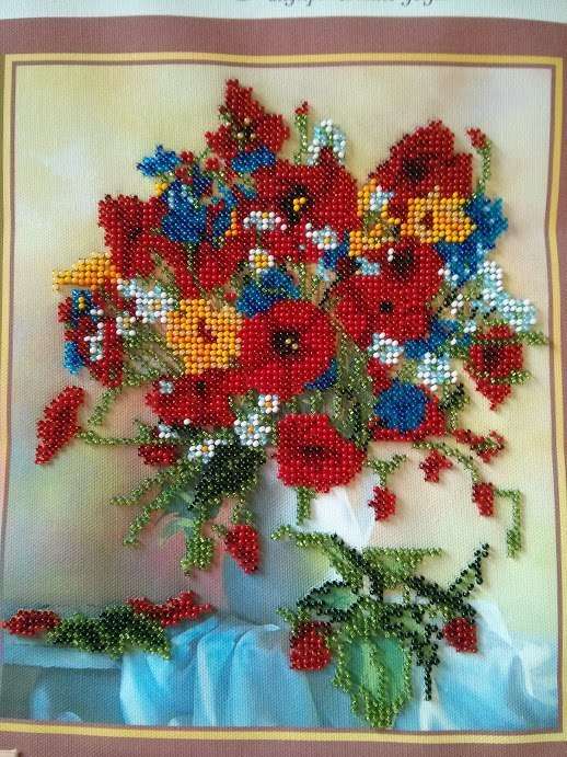 DIY Bead Embroidery Kit