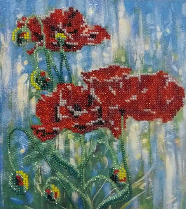 Canvas for bead embroidery