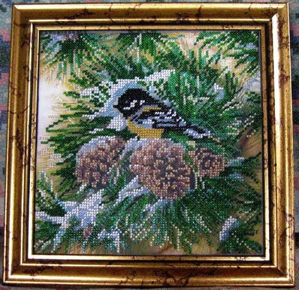 Canvas for bead embroidery