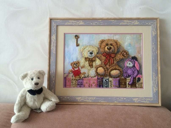 DIY Bead Embroidery Kit