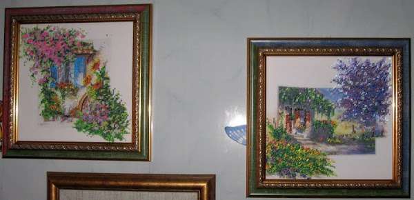 Canvas for bead embroidery