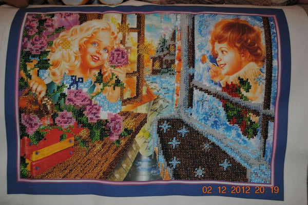 DIY Bead Embroidery Kit