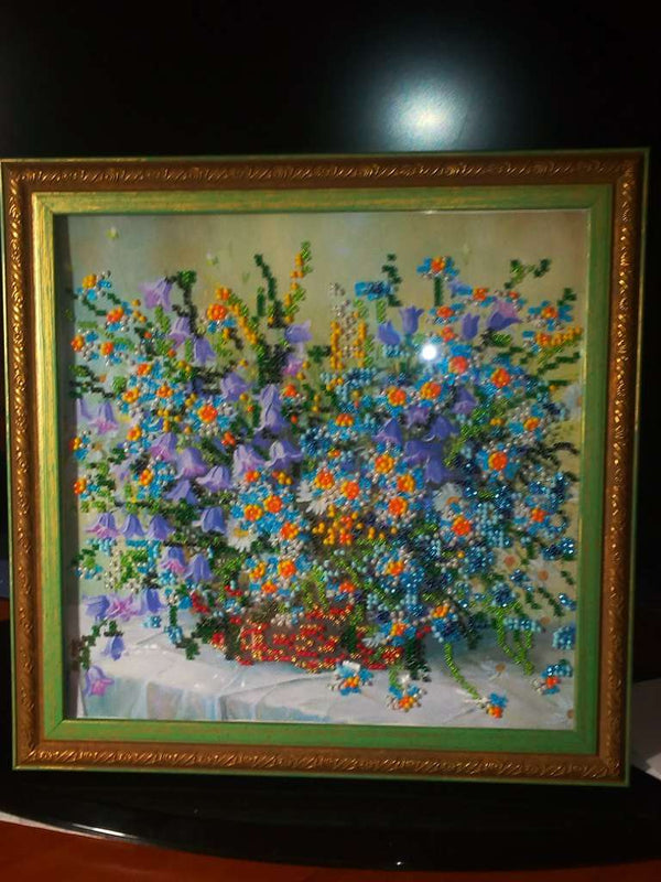 Canvas for bead embroidery