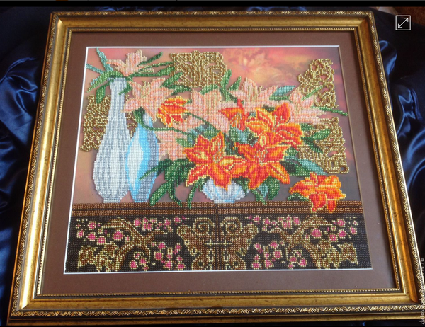 DIY Bead Embroidery Kit