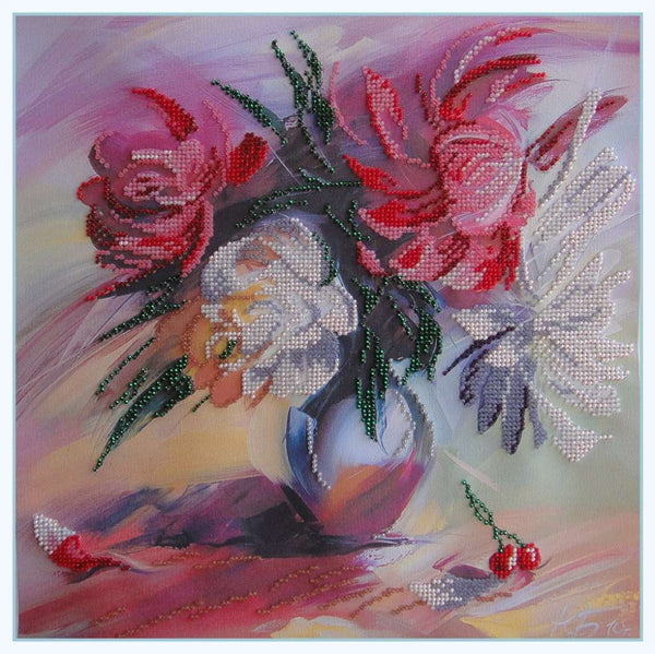 Canvas for bead embroidery