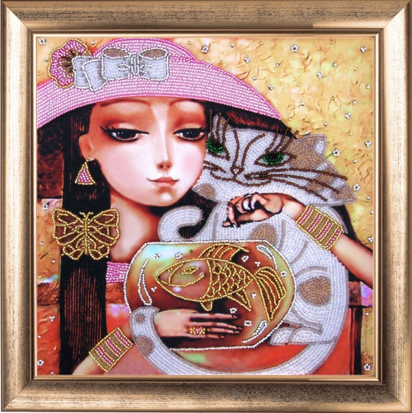 DIY Bead Embroidery Kit