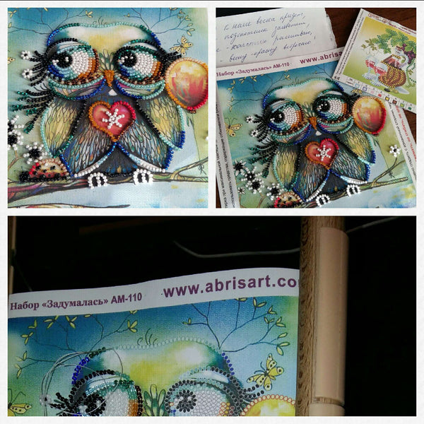 DIY Bead Embroidery Kit