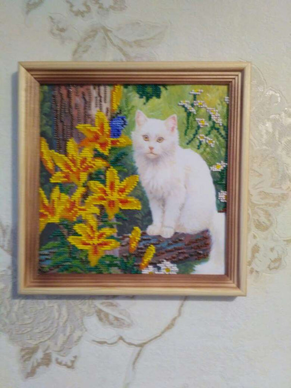 Canvas for bead embroidery