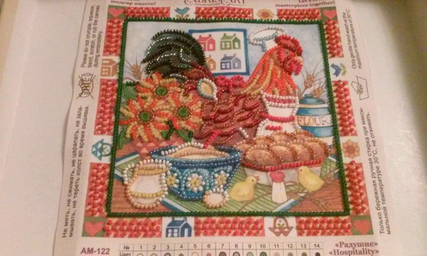 DIY Bead Embroidery Kit