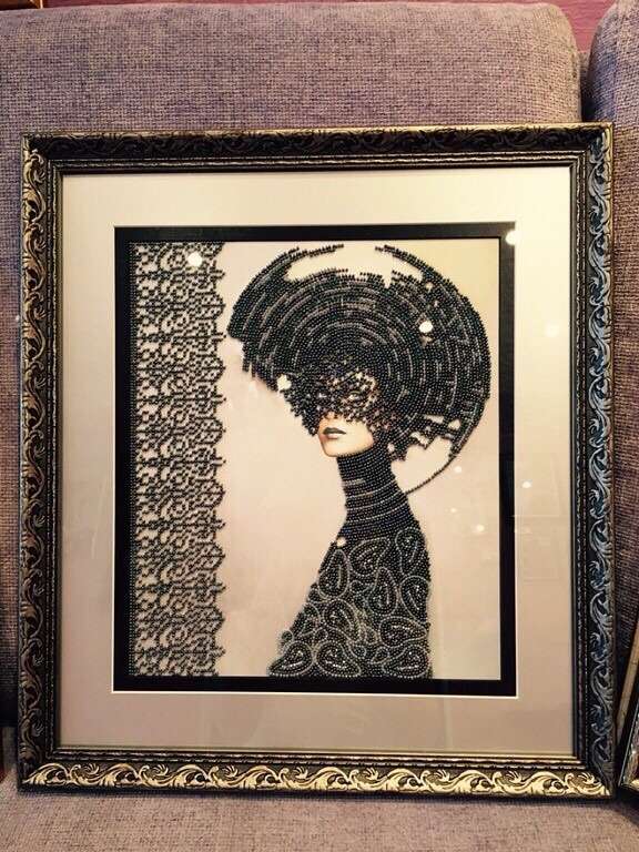 DIY Bead Embroidery Kit