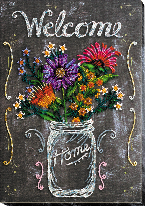 DIY Bead Embroidery Kit