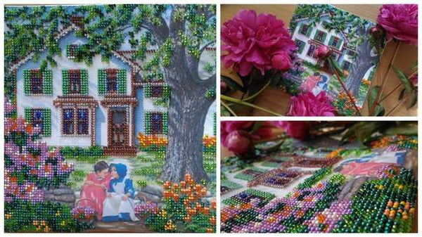 Canvas for bead embroidery