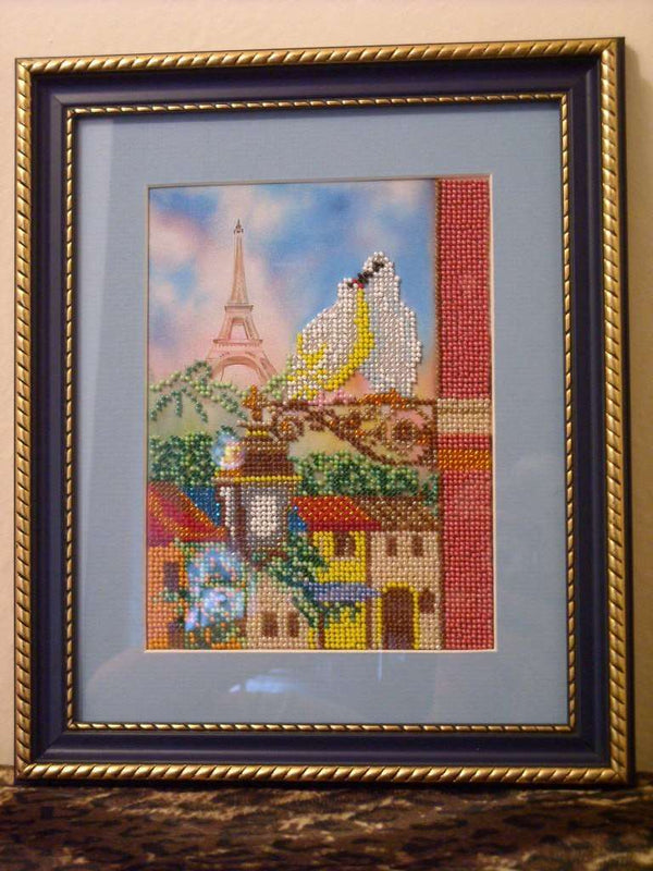 Canvas for bead embroidery