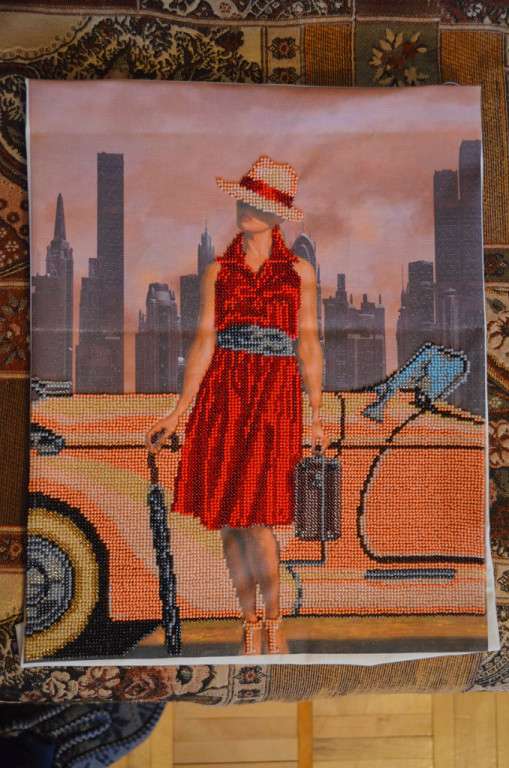 DIY Bead Embroidery Kit