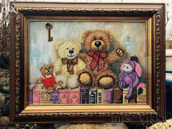 DIY Bead Embroidery Kit