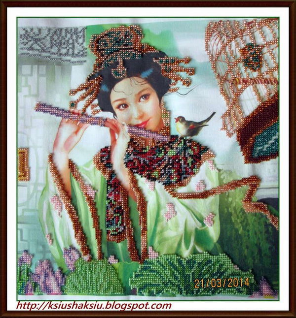 DIY Bead Embroidery Kit