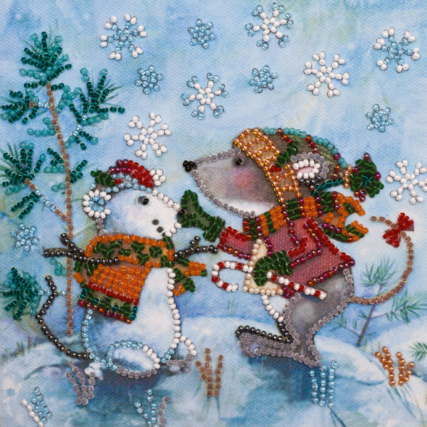 DIY Bead Embroidery Kit