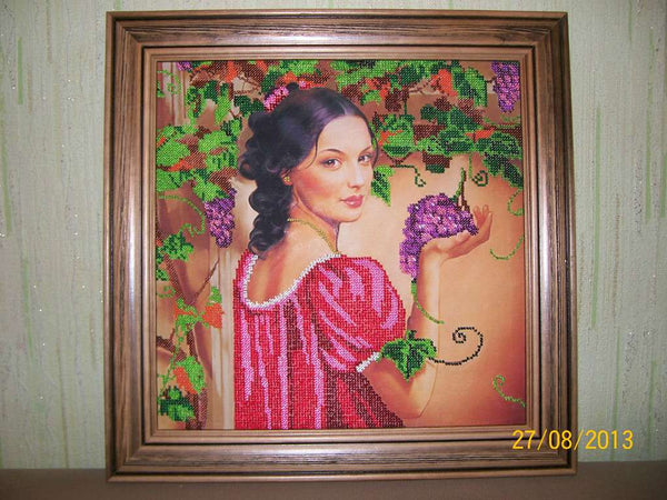 Canvas for bead embroidery