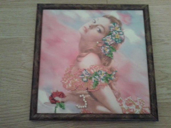 Canvas for bead embroidery