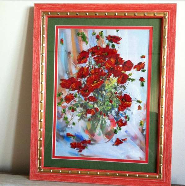 DIY Bead Embroidery Kit