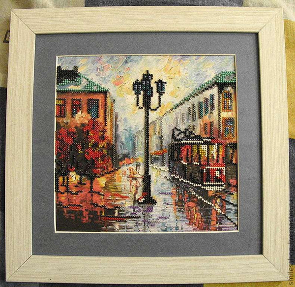 Canvas for bead embroidery