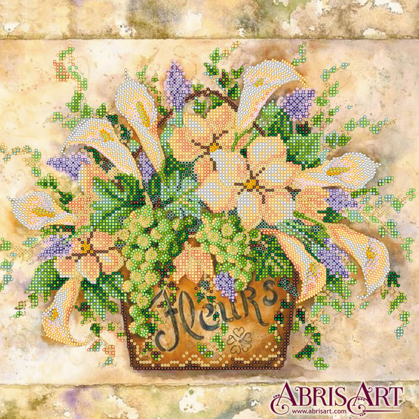 Canvas for bead embroidery