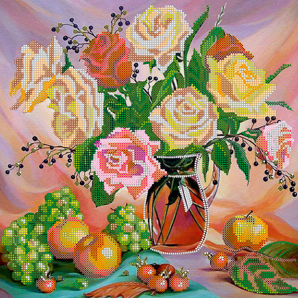 Canvas for bead embroidery