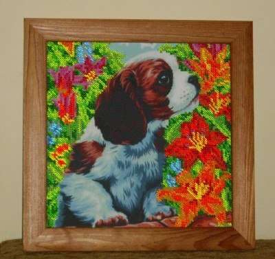 Canvas for bead embroidery