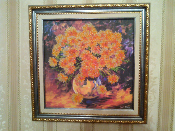 Canvas for bead embroidery