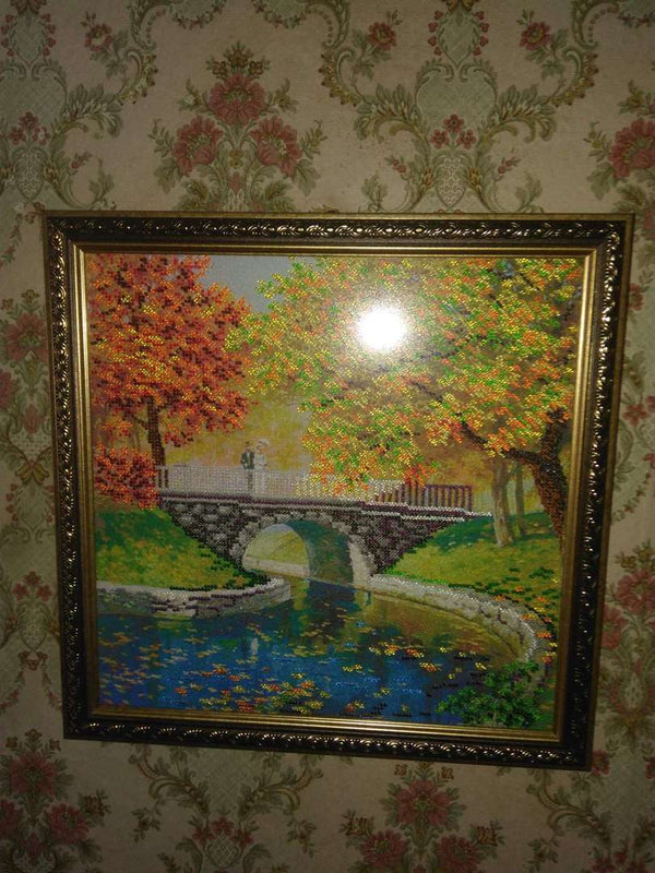 Canvas for bead embroidery