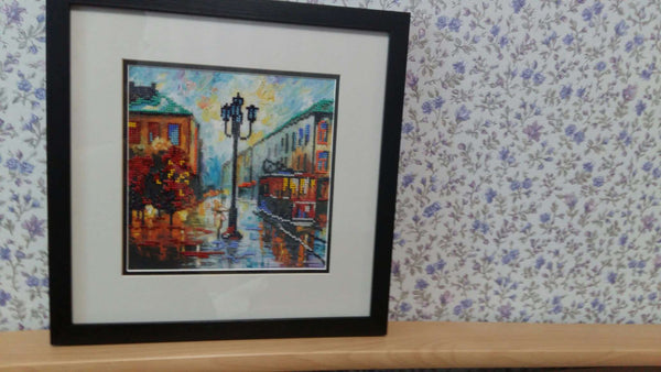 Canvas for bead embroidery