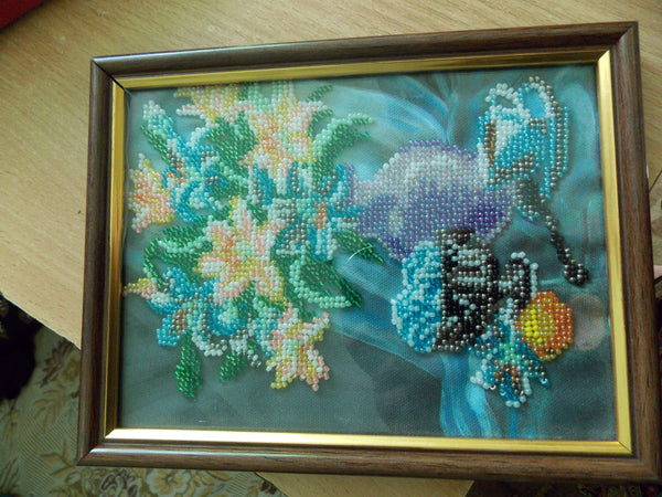 Canvas for bead embroidery