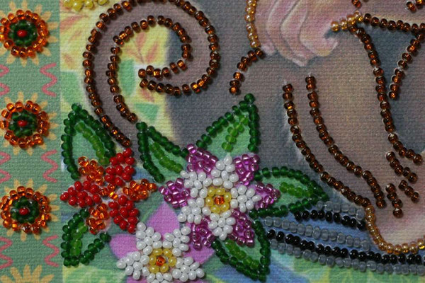 DIY Bead Embroidery Kit