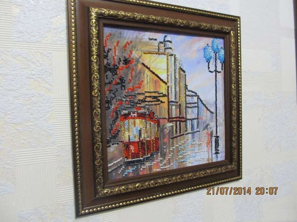 Canvas for bead embroidery