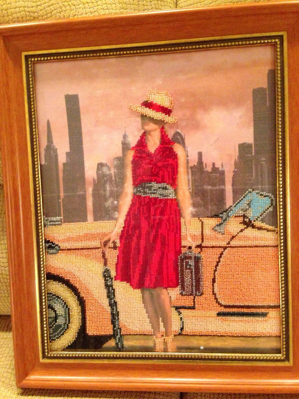 DIY Bead Embroidery Kit