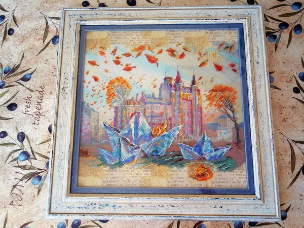 Canvas for bead embroidery