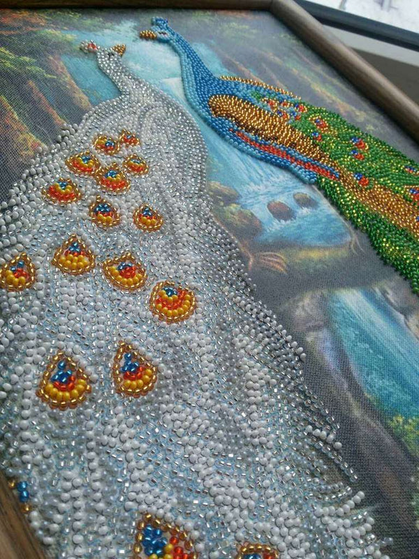 Canvas for bead embroidery