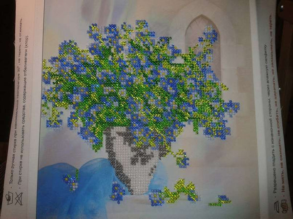 Canvas for bead embroidery