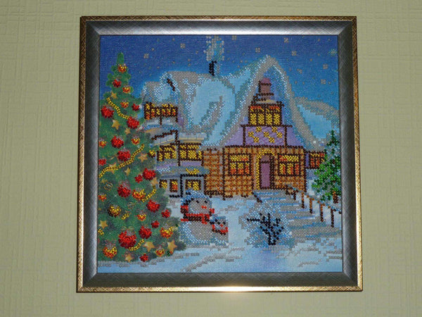 Canvas for bead embroidery