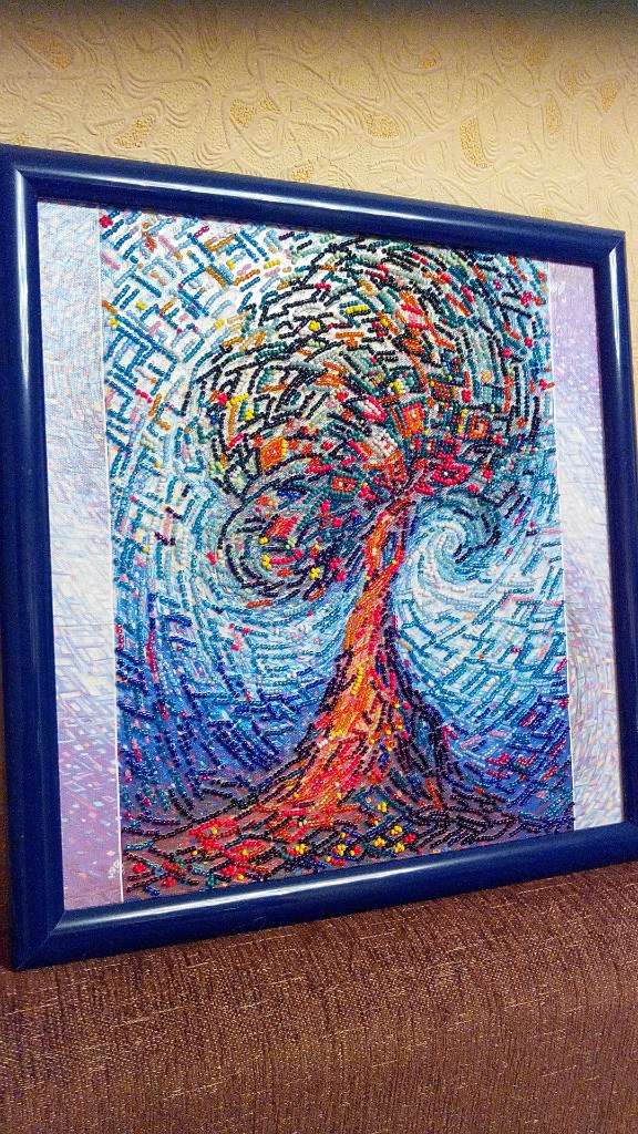 Canvas for bead embroidery