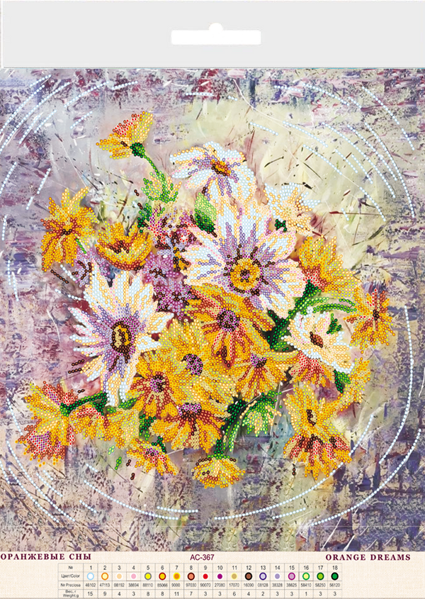 Canvas for bead embroidery