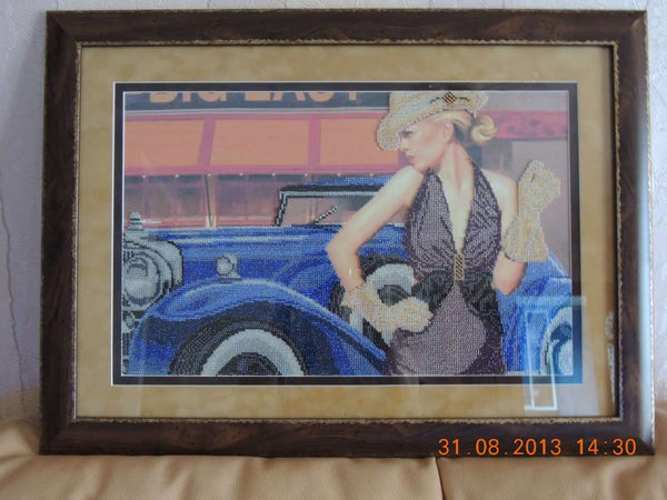 DIY Bead Embroidery Kit